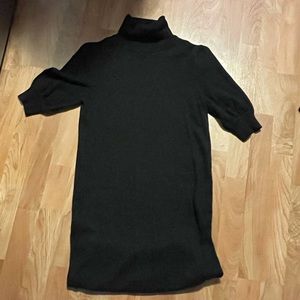 Express turtleneck, short sleeve Sweater Dress